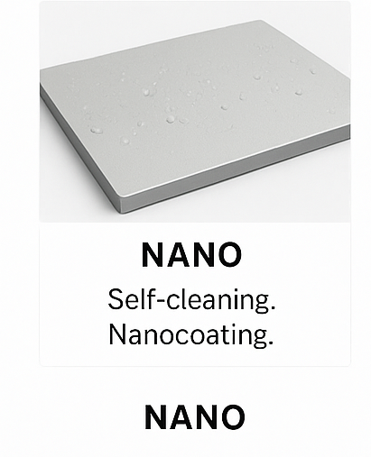 ورق کامپوزیت نانو (خودتمیزشونده)