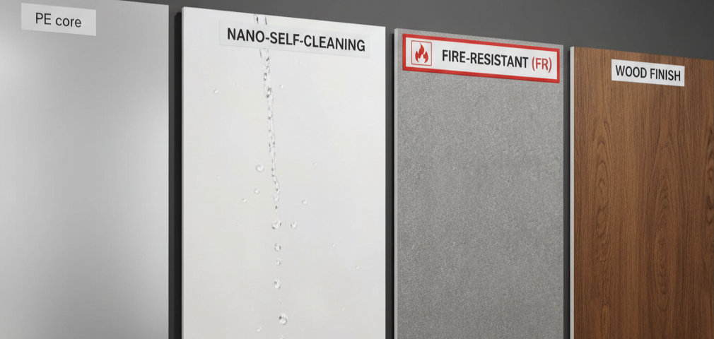 انواع ورق کامپوزیت